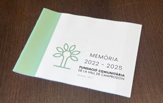 Memòria de la Fundació Comunitària de la Vall de Camprodon. FCVC expert en projectes comunitaris